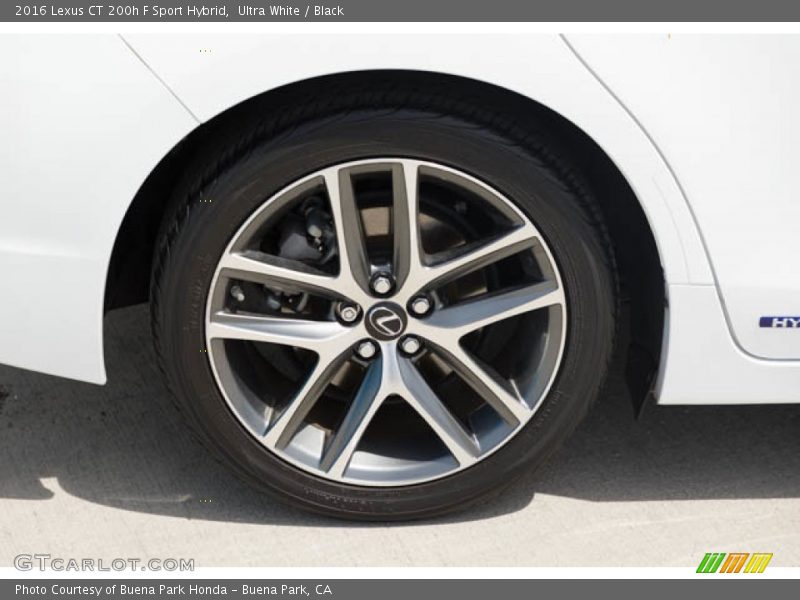  2016 CT 200h F Sport Hybrid Wheel