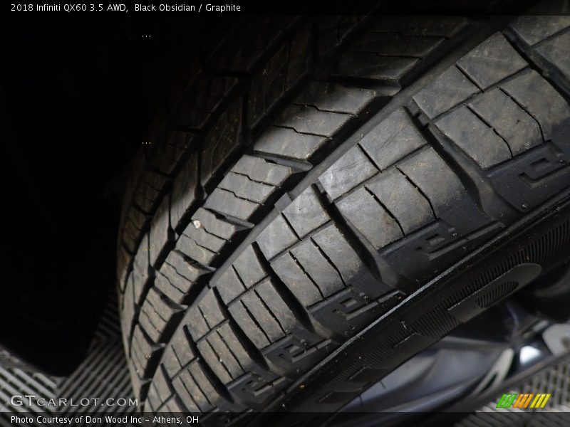 Black Obsidian / Graphite 2018 Infiniti QX60 3.5 AWD