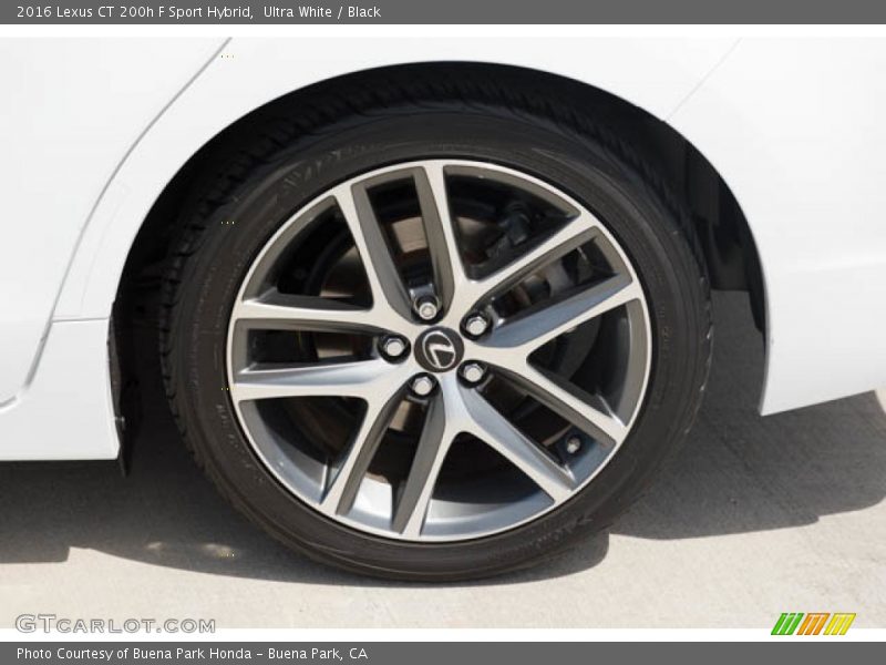  2016 CT 200h F Sport Hybrid Wheel
