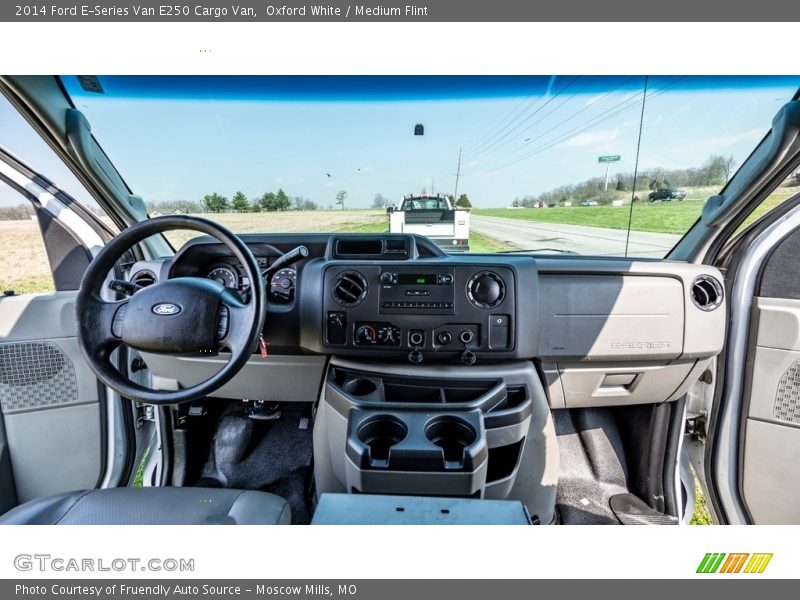 Oxford White / Medium Flint 2014 Ford E-Series Van E250 Cargo Van