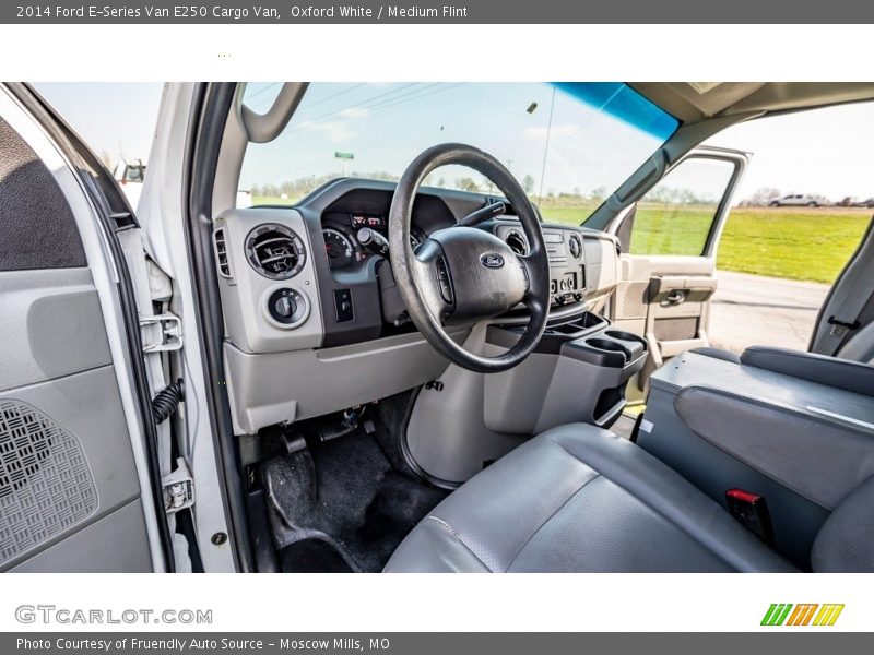 Oxford White / Medium Flint 2014 Ford E-Series Van E250 Cargo Van