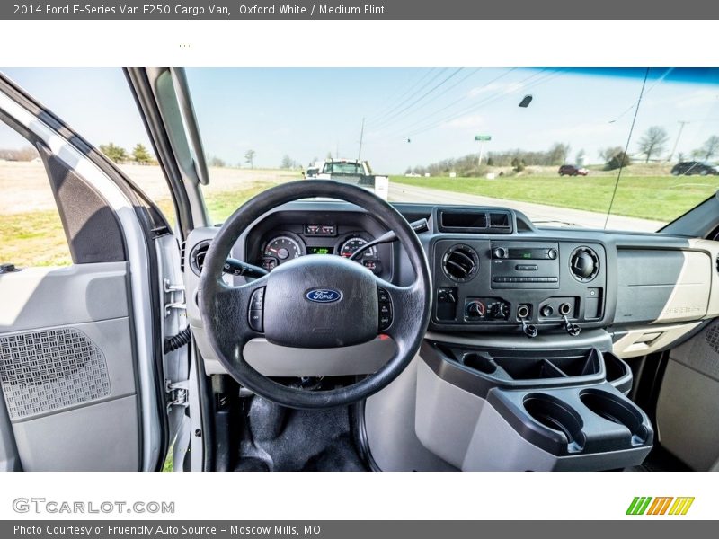 Oxford White / Medium Flint 2014 Ford E-Series Van E250 Cargo Van
