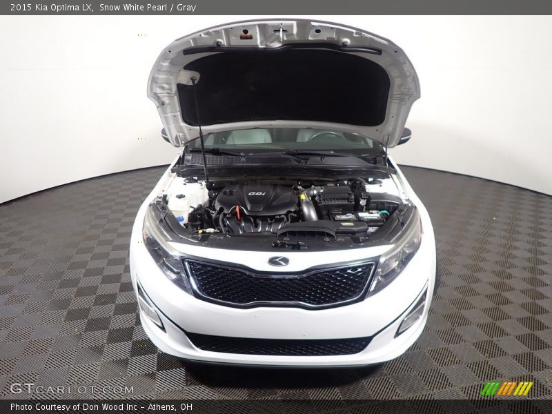 Snow White Pearl / Gray 2015 Kia Optima LX