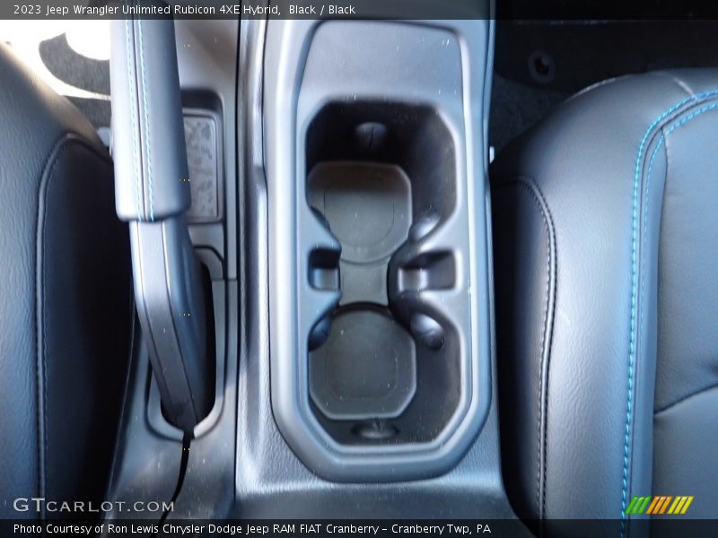 Black / Black 2023 Jeep Wrangler Unlimited Rubicon 4XE Hybrid