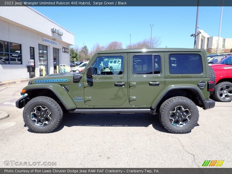  2023 Wrangler Unlimited Rubicon 4XE Hybrid Sarge Green