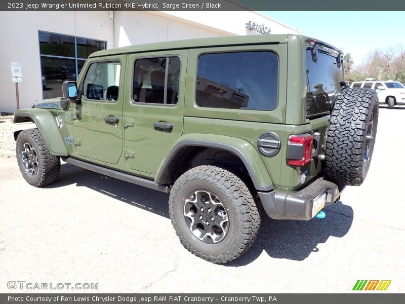  2023 Wrangler Unlimited Rubicon 4XE Hybrid Sarge Green