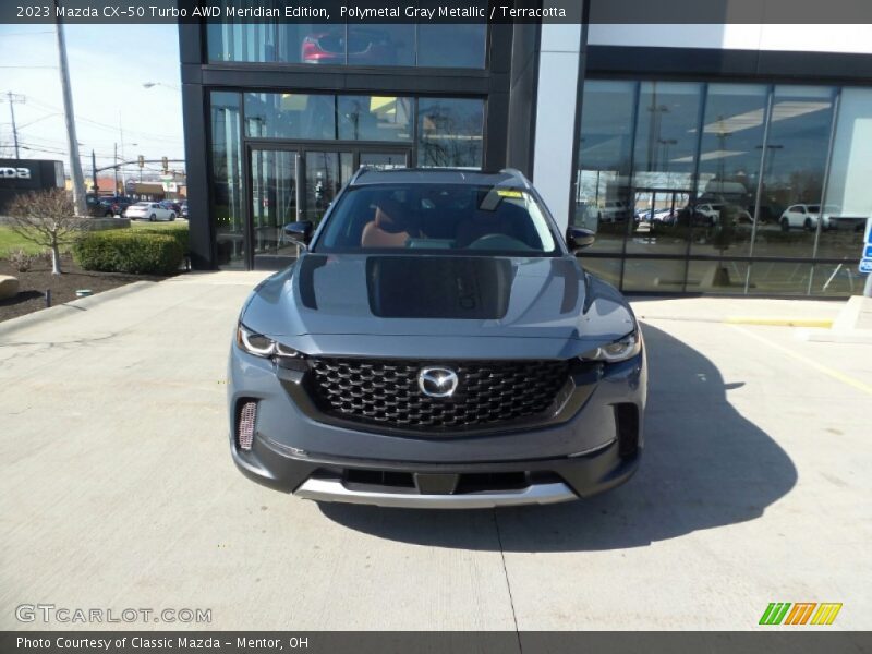 Polymetal Gray Metallic / Terracotta 2023 Mazda CX-50 Turbo AWD Meridian Edition