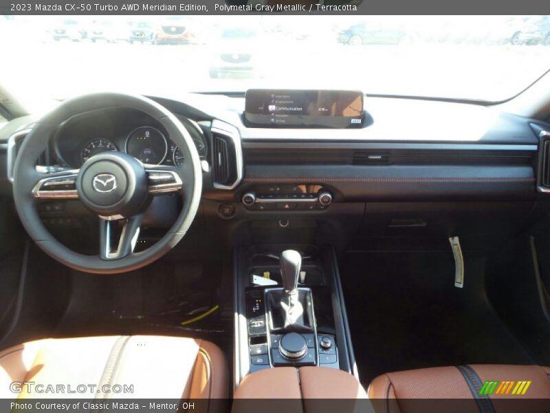 Polymetal Gray Metallic / Terracotta 2023 Mazda CX-50 Turbo AWD Meridian Edition