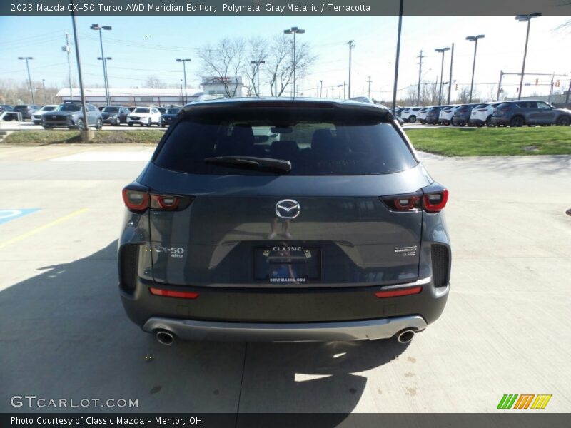Polymetal Gray Metallic / Terracotta 2023 Mazda CX-50 Turbo AWD Meridian Edition