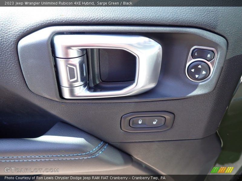 Sarge Green / Black 2023 Jeep Wrangler Unlimited Rubicon 4XE Hybrid