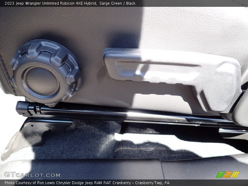 Sarge Green / Black 2023 Jeep Wrangler Unlimited Rubicon 4XE Hybrid