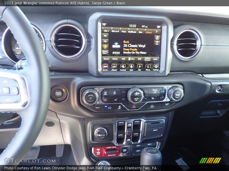 Sarge Green / Black 2023 Jeep Wrangler Unlimited Rubicon 4XE Hybrid