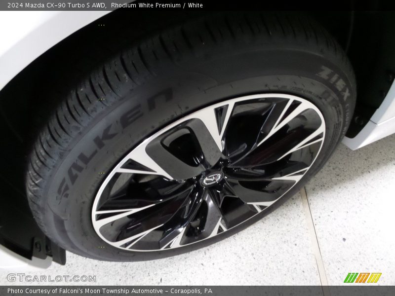 Rhodium White Premium / White 2024 Mazda CX-90 Turbo S AWD