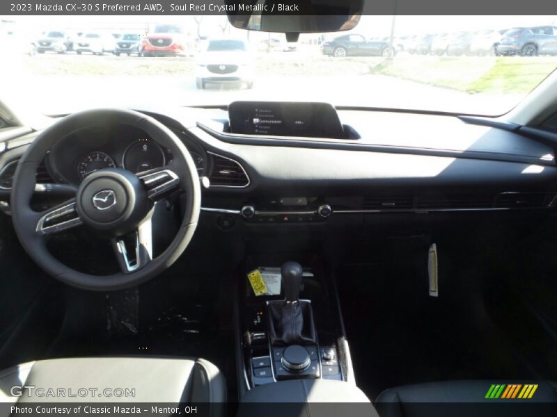 Soul Red Crystal Metallic / Black 2023 Mazda CX-30 S Preferred AWD