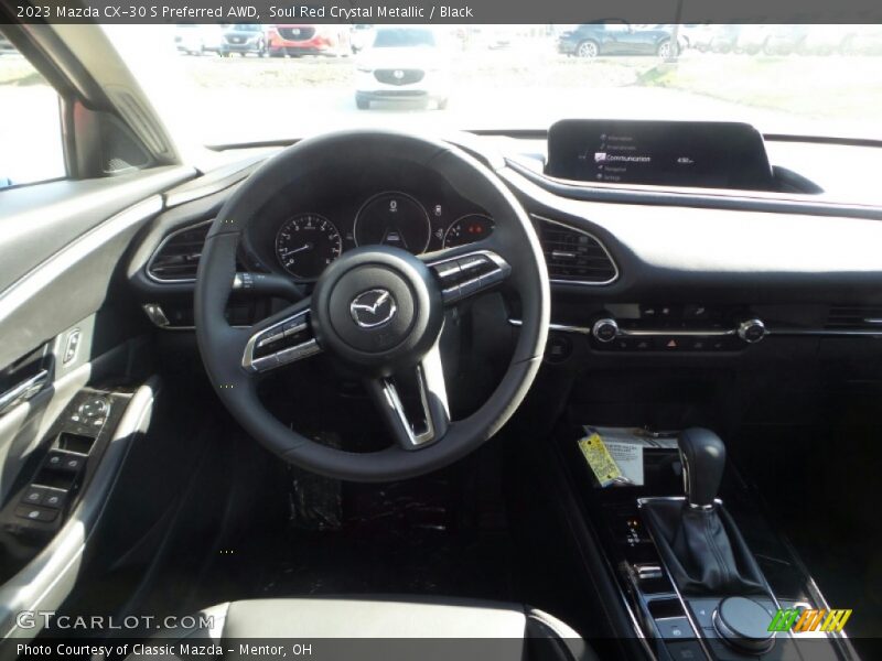 Soul Red Crystal Metallic / Black 2023 Mazda CX-30 S Preferred AWD
