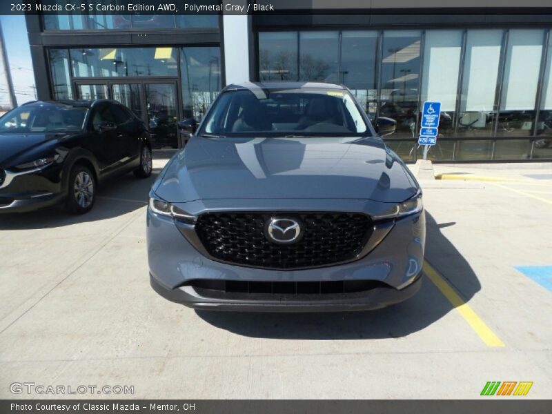Polymetal Gray / Black 2023 Mazda CX-5 S Carbon Edition AWD