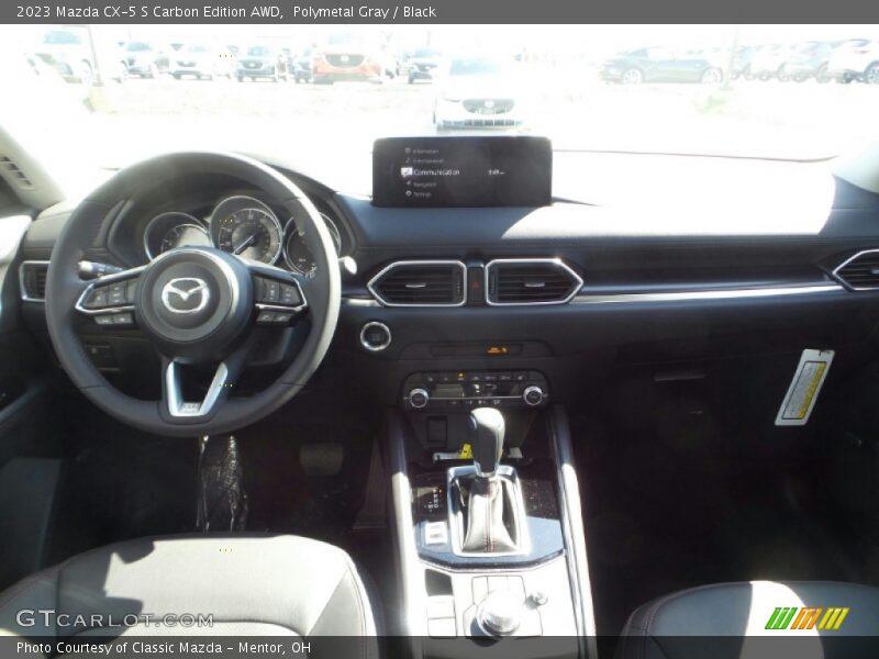Polymetal Gray / Black 2023 Mazda CX-5 S Carbon Edition AWD
