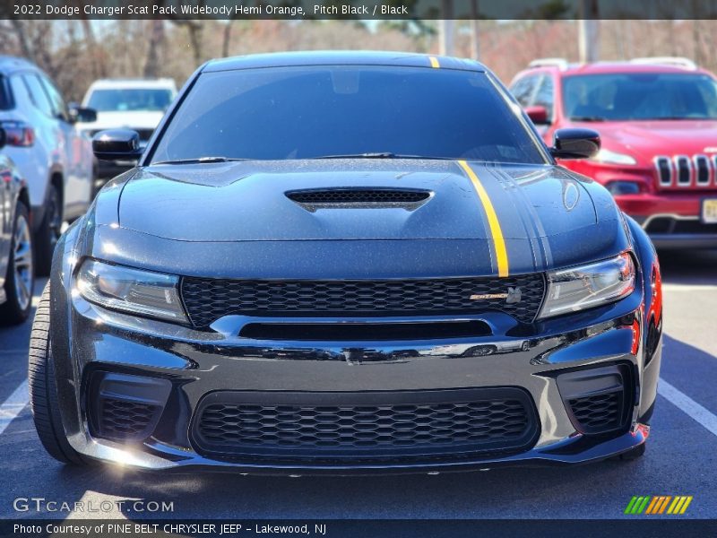  2022 Charger Scat Pack Widebody Hemi Orange Pitch Black