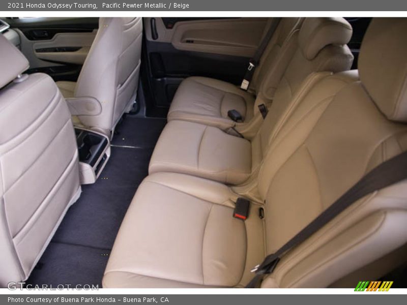 Rear Seat of 2021 Odyssey Touring