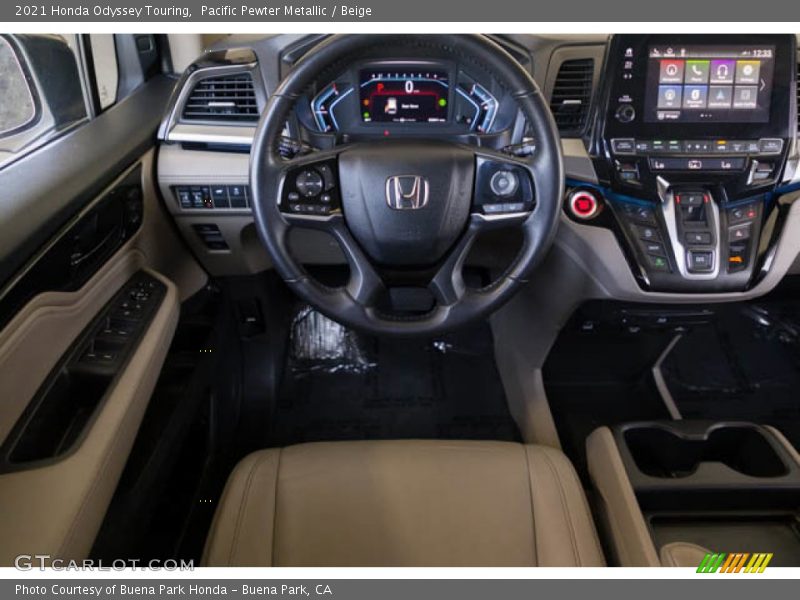 Dashboard of 2021 Odyssey Touring