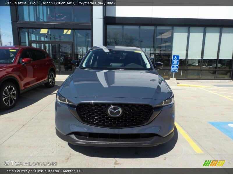 Polymetal Gray / Black 2023 Mazda CX-5 S Carbon Edition AWD