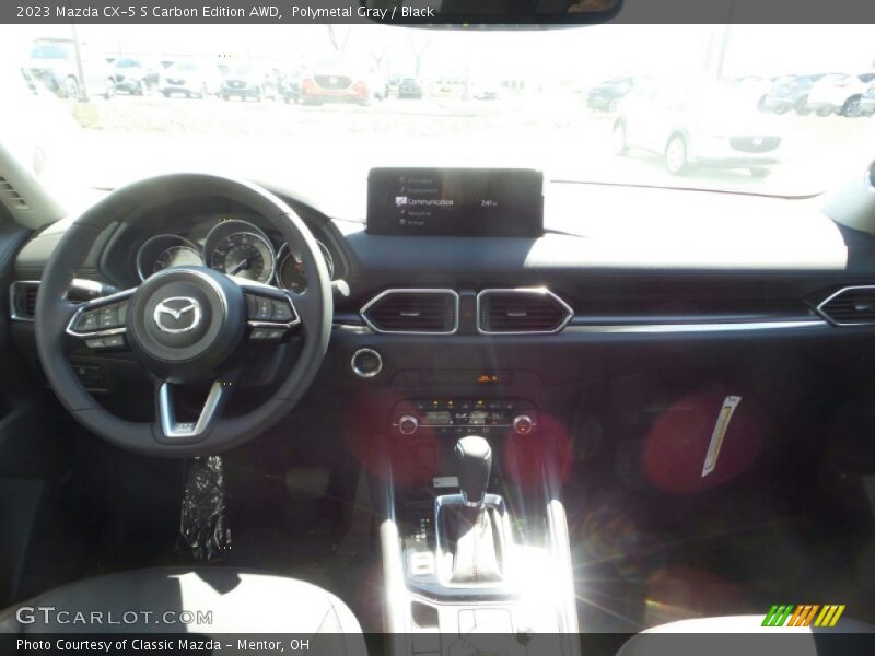 Polymetal Gray / Black 2023 Mazda CX-5 S Carbon Edition AWD