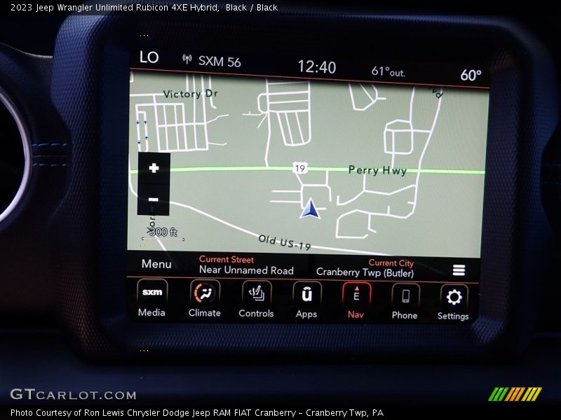 Black / Black 2023 Jeep Wrangler Unlimited Rubicon 4XE Hybrid