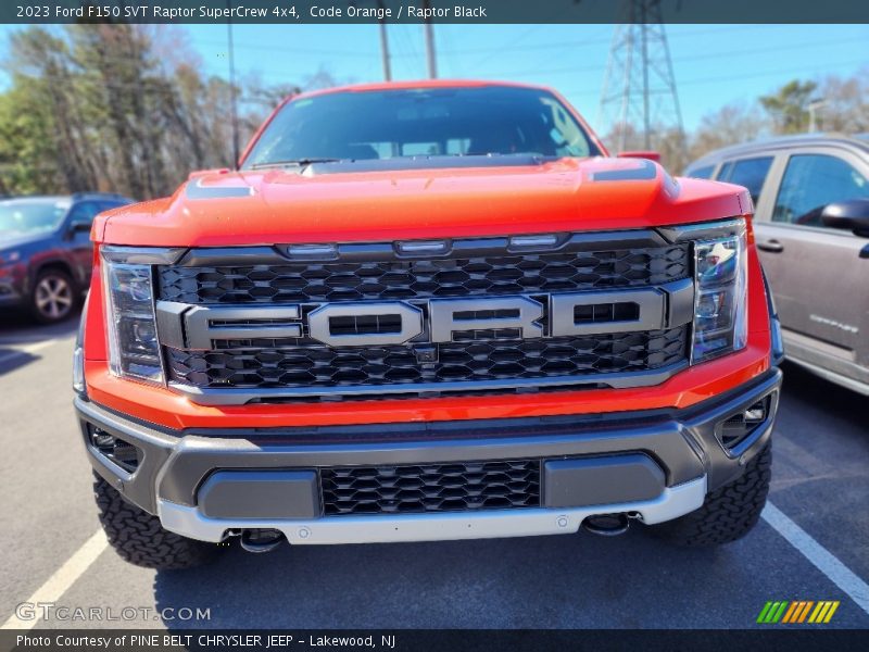 Code Orange / Raptor Black 2023 Ford F150 SVT Raptor SuperCrew 4x4