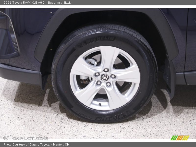 Blueprint / Black 2021 Toyota RAV4 XLE AWD