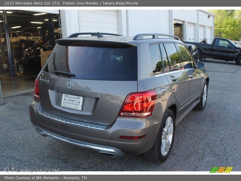 Pebble Grey Metallic / Sahara Beige/Mocha 2015 Mercedes-Benz GLK 350