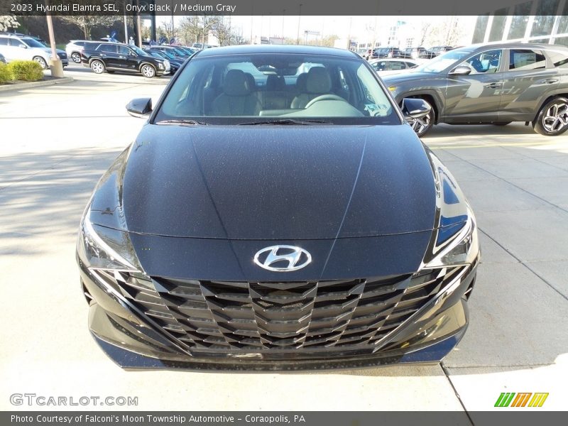 Onyx Black / Medium Gray 2023 Hyundai Elantra SEL