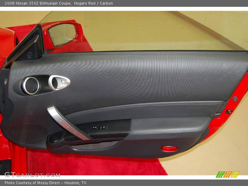 Nogaro Red / Carbon 2008 Nissan 350Z Enthusiast Coupe