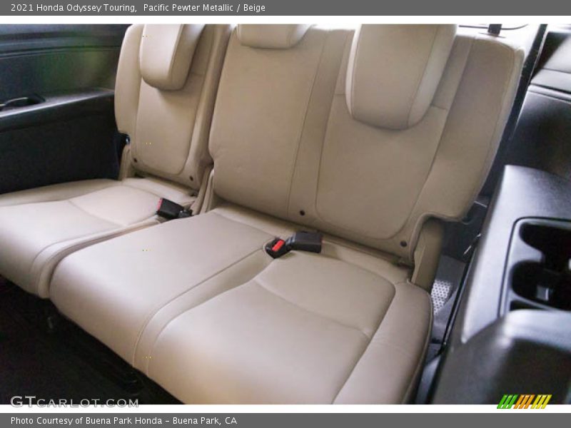Rear Seat of 2021 Odyssey Touring