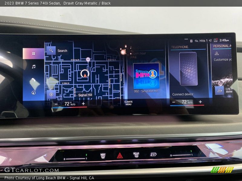 Navigation of 2023 7 Series 740i Sedan