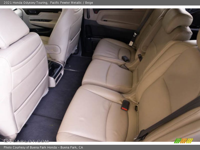 Rear Seat of 2021 Odyssey Touring