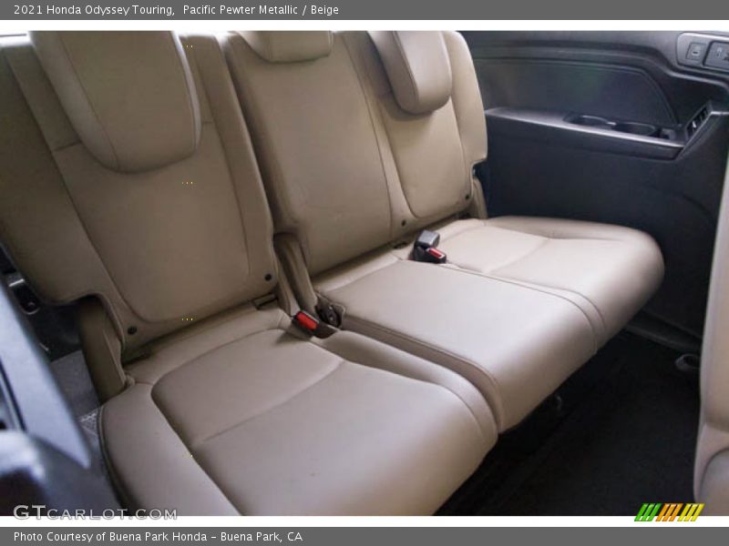 Rear Seat of 2021 Odyssey Touring