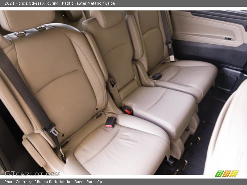 Rear Seat of 2021 Odyssey Touring