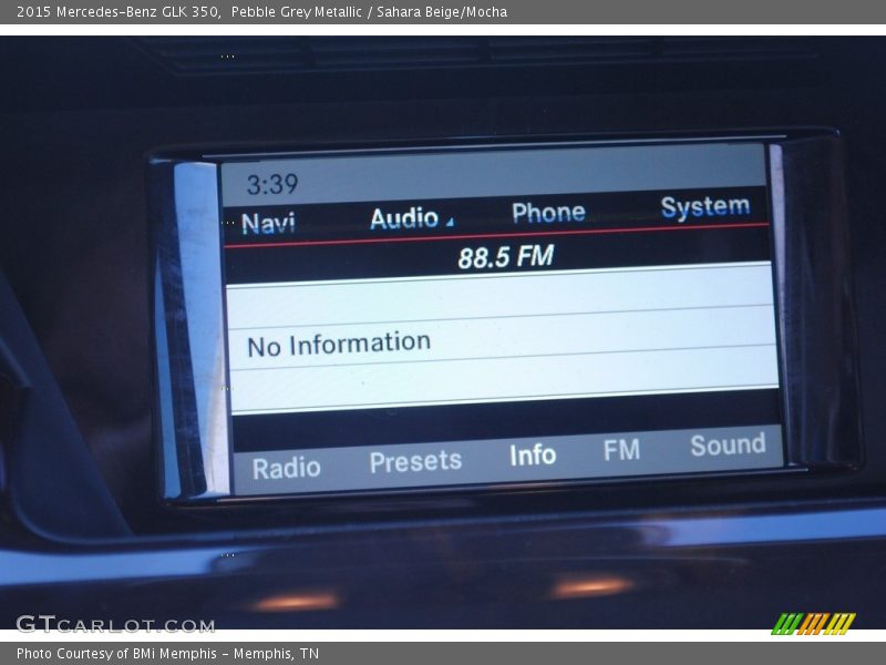 Pebble Grey Metallic / Sahara Beige/Mocha 2015 Mercedes-Benz GLK 350