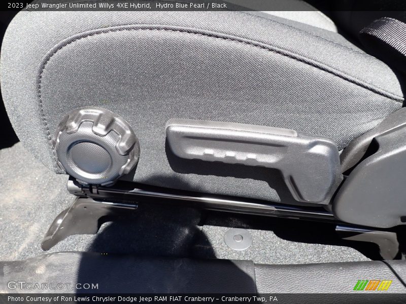 Hydro Blue Pearl / Black 2023 Jeep Wrangler Unlimited Willys 4XE Hybrid