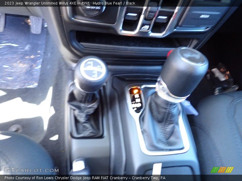 Hydro Blue Pearl / Black 2023 Jeep Wrangler Unlimited Willys 4XE Hybrid