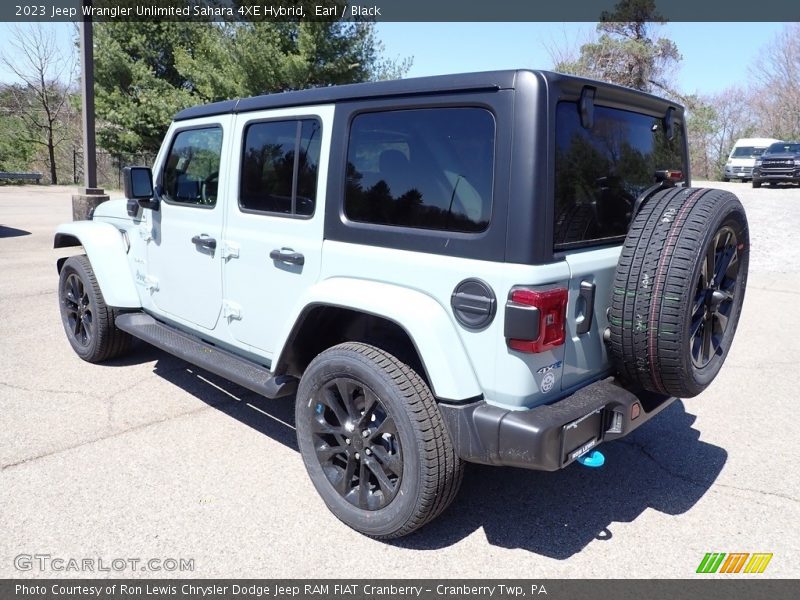 Earl / Black 2023 Jeep Wrangler Unlimited Sahara 4XE Hybrid