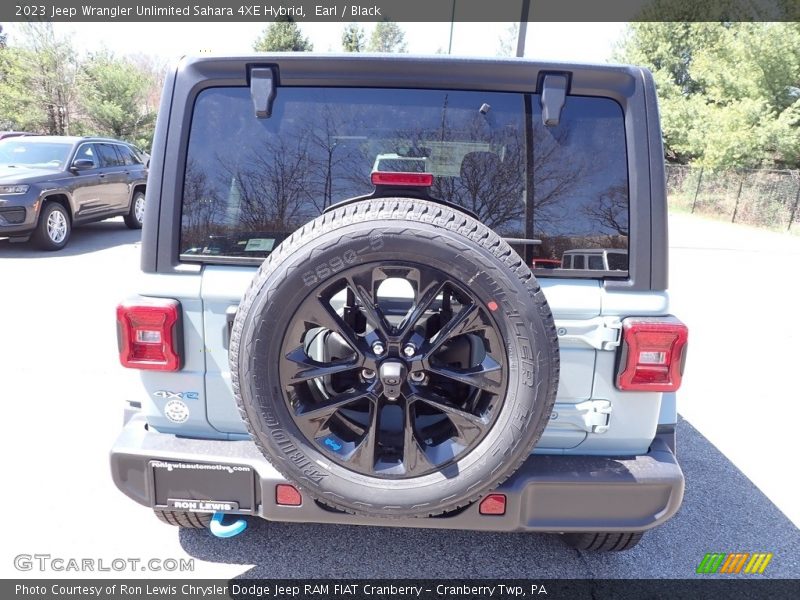 Earl / Black 2023 Jeep Wrangler Unlimited Sahara 4XE Hybrid