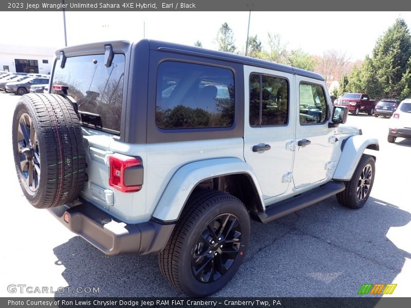 Earl / Black 2023 Jeep Wrangler Unlimited Sahara 4XE Hybrid