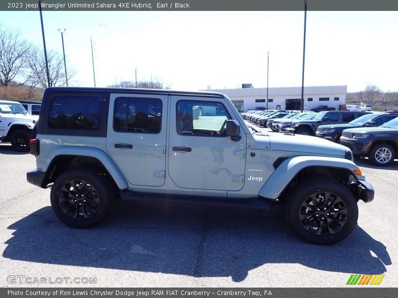 Earl / Black 2023 Jeep Wrangler Unlimited Sahara 4XE Hybrid
