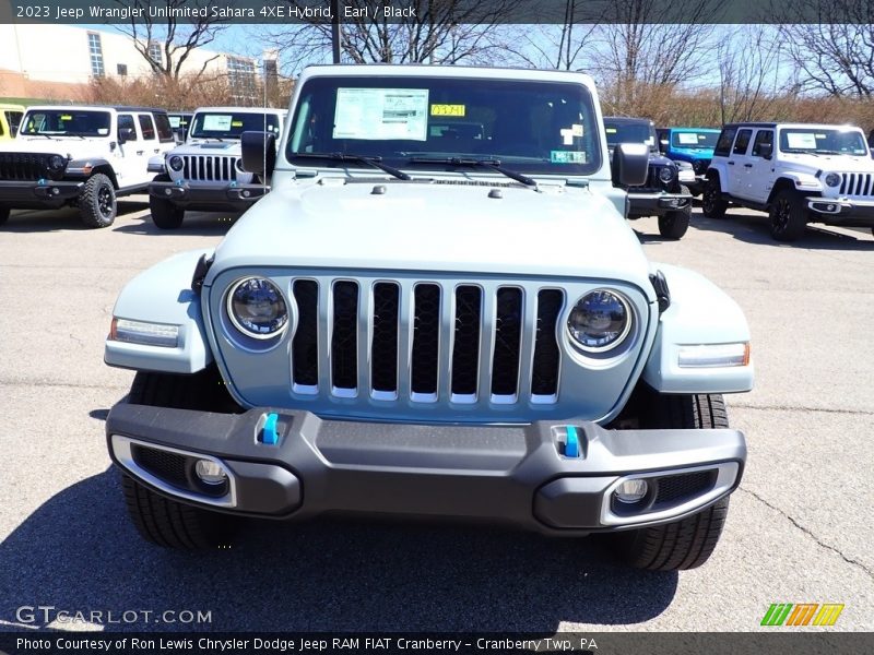 Earl / Black 2023 Jeep Wrangler Unlimited Sahara 4XE Hybrid