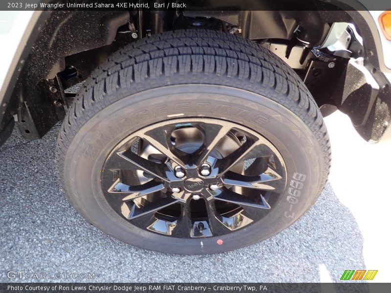 Earl / Black 2023 Jeep Wrangler Unlimited Sahara 4XE Hybrid