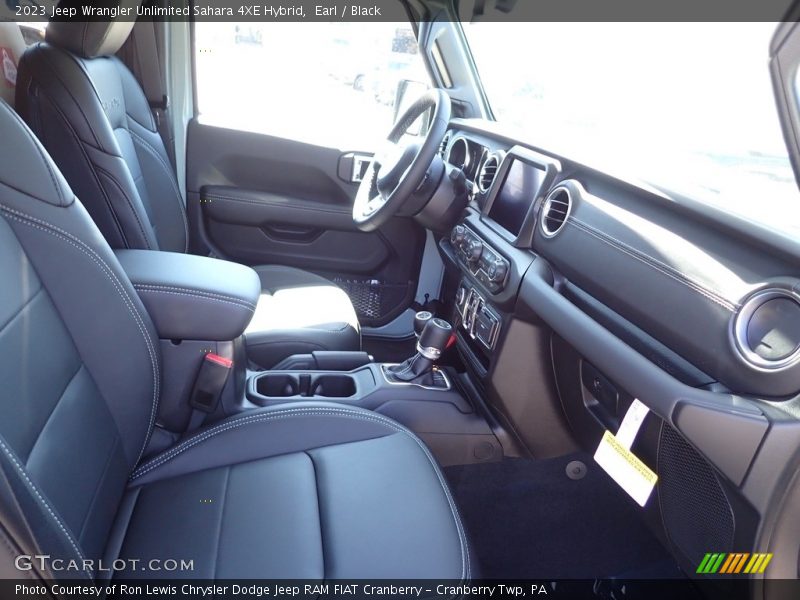 Earl / Black 2023 Jeep Wrangler Unlimited Sahara 4XE Hybrid