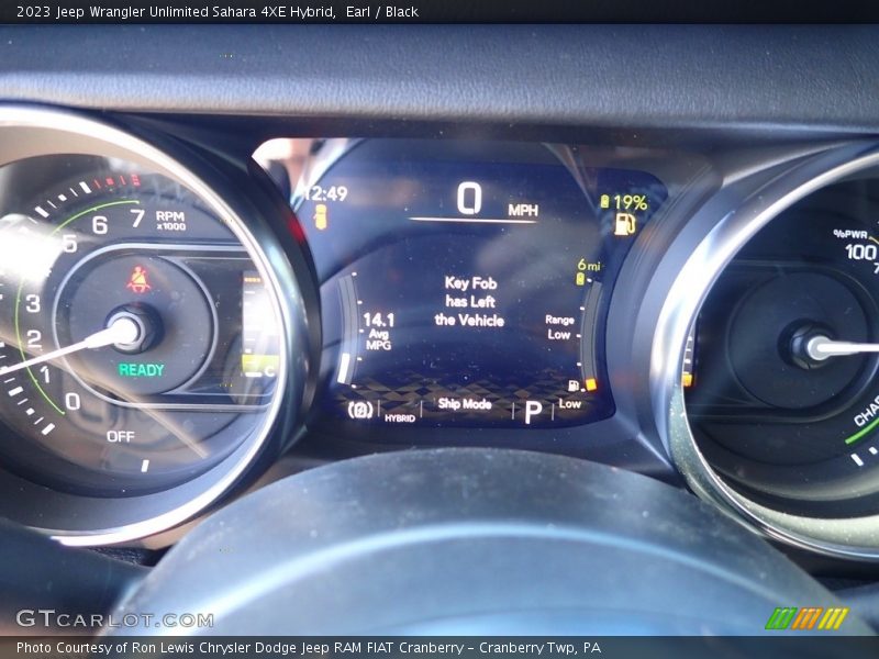 Earl / Black 2023 Jeep Wrangler Unlimited Sahara 4XE Hybrid