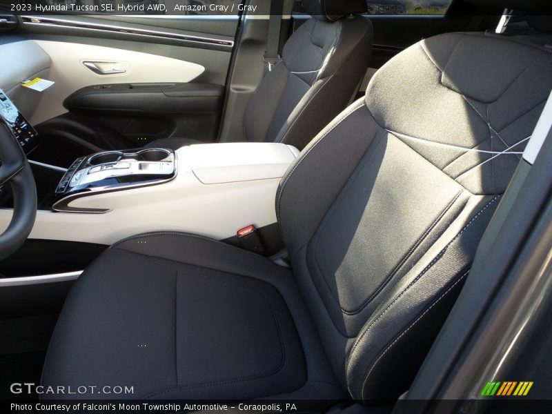 Amazon Gray / Gray 2023 Hyundai Tucson SEL Hybrid AWD