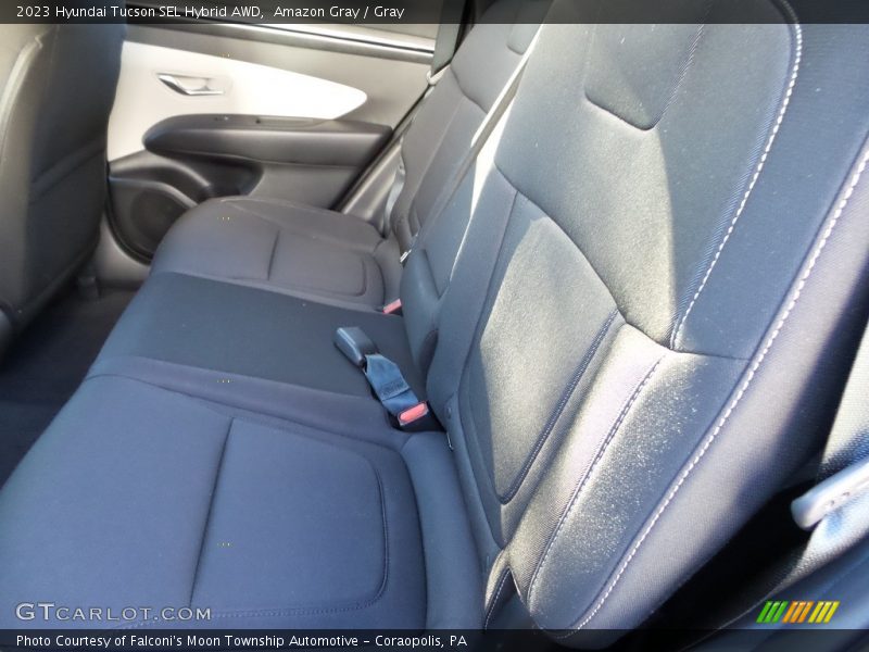 Amazon Gray / Gray 2023 Hyundai Tucson SEL Hybrid AWD